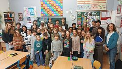 Hodina anglické konverzace s americkými studenty FAMU