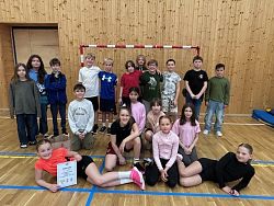 Školní liga v miniházené opět u nás ve škole